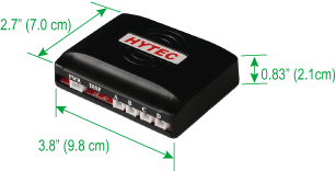 Dimensions of the Main Control Box